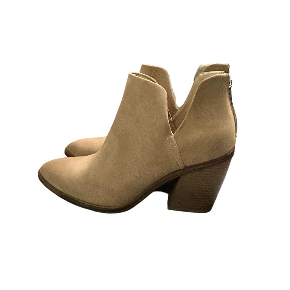 Elegant Tan Ankle Booties